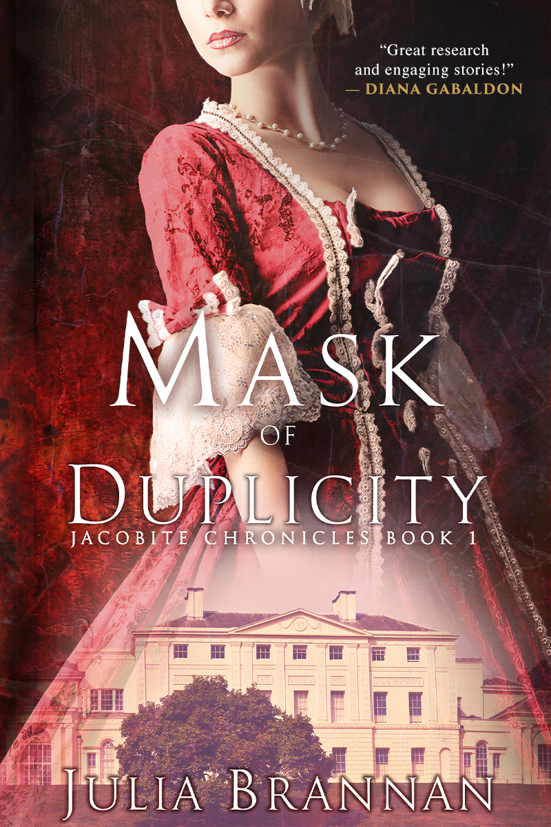 Mask of Duplicity Book Cover - by Julia Brannan
